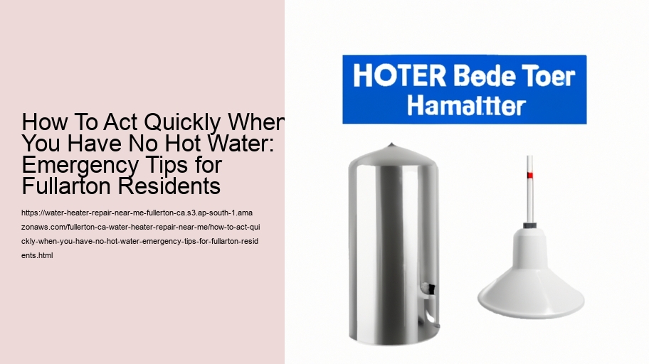 How To Act Quickly When You Have No Hot Water: Emergency Tips for Fullarton Residents